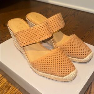Franco Sarto Tan Espadrille Flats